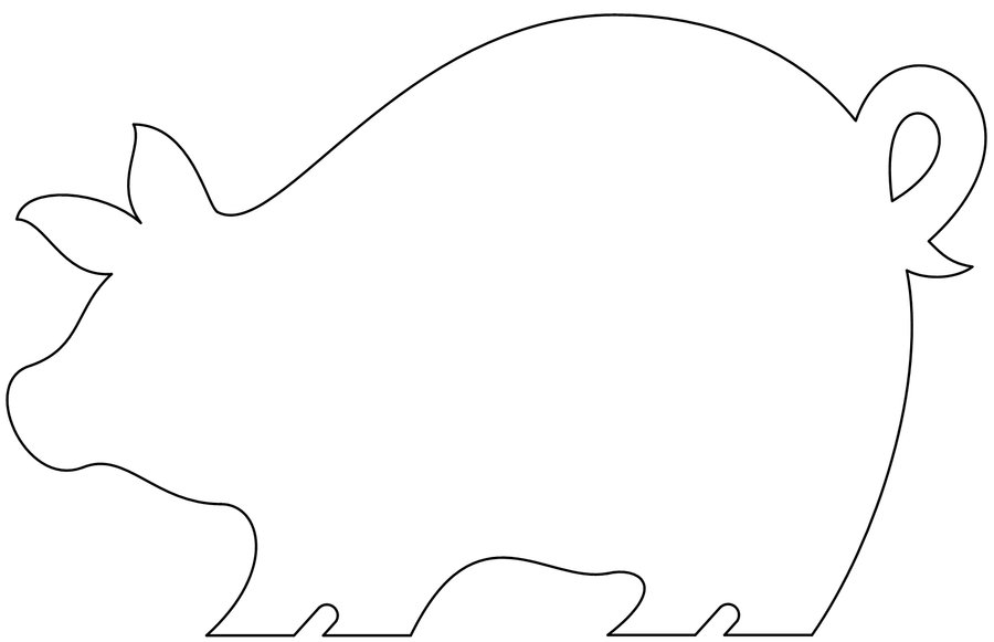 Best Photos of Pig Pattern For Preschool - Preschool Pig Pattern ...