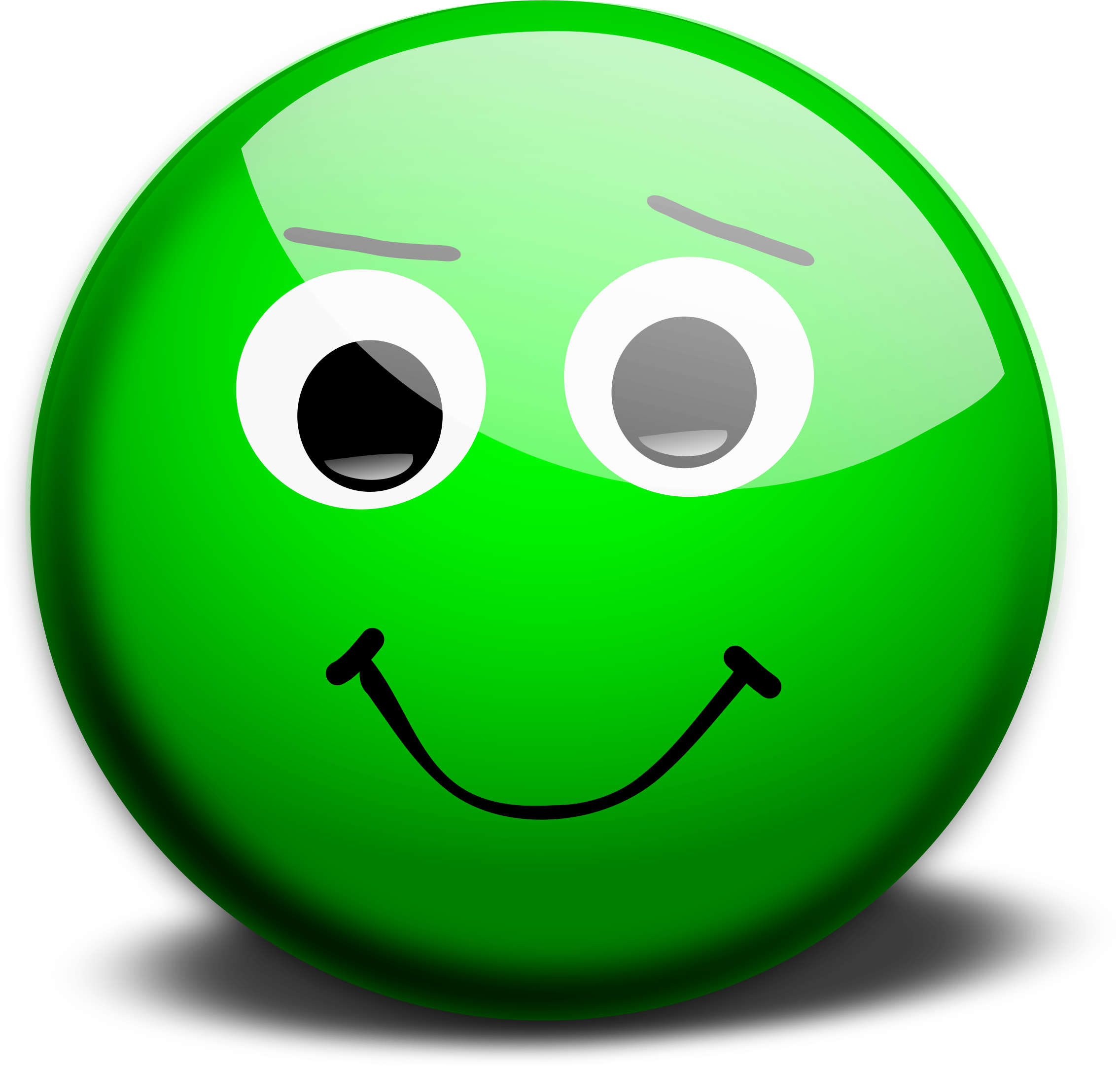 Green Smiley Face | Free Download Clip Art | Free Clip Art | on ...