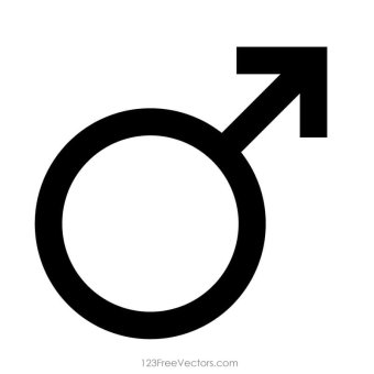 Male and Female Gender Symbols Vector | 123Freevectors