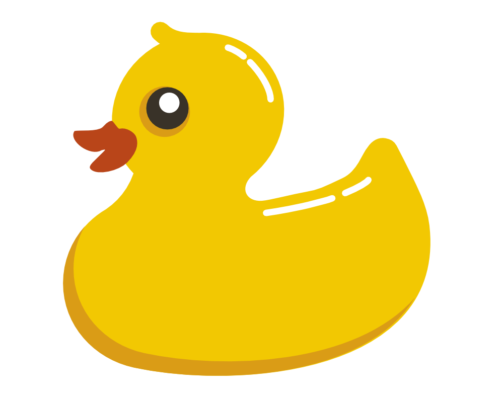 Rubber Duck Silhouette | Free Download Clip Art | Free Clip Art ...