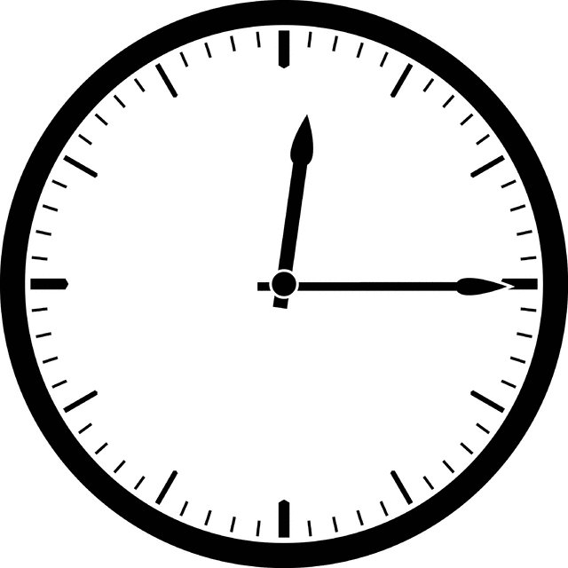 Clock 12:15 | ClipArt ETC