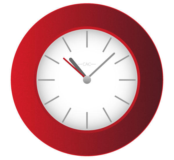 Office Clock Vector | 123Freevectors