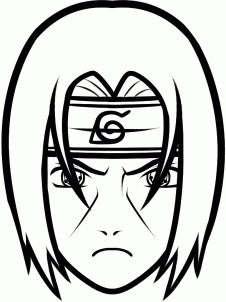 Como Desenhar o Itachi do Naruto Shippuuden FÃ¡cil - Como Desenhar 10