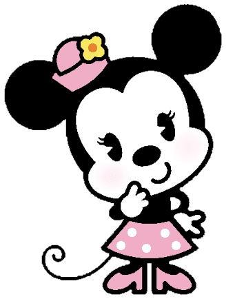 1st Birthday Minnie Mouse Clipart