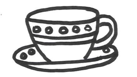 Teacup Coloring Page - ClipArt Best