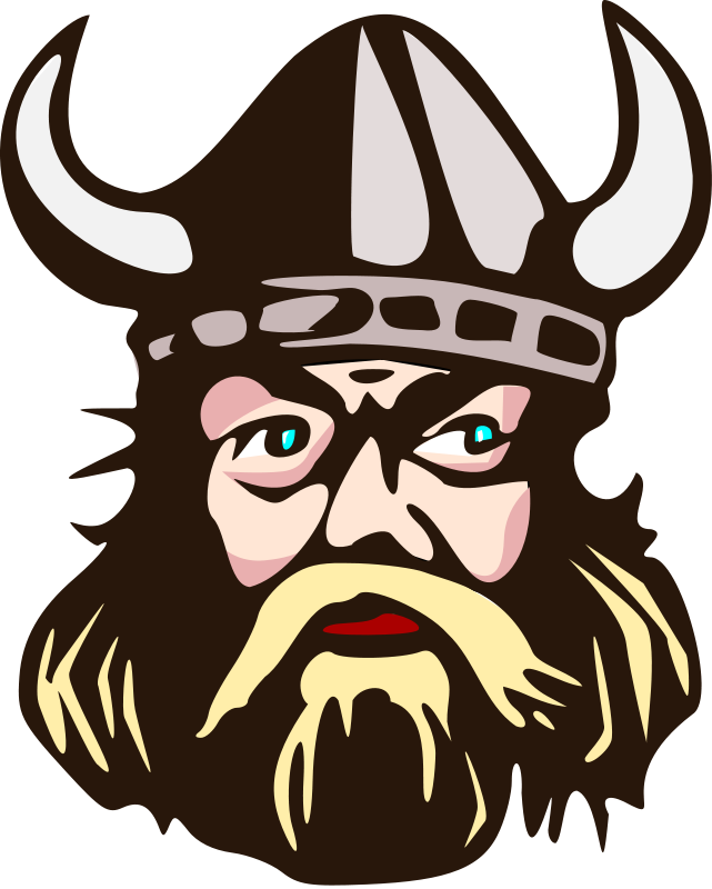 Warrior head clip art