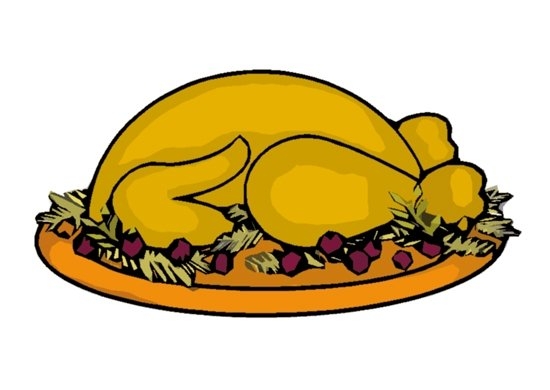 Free Thanksgiving Dinner Clipart