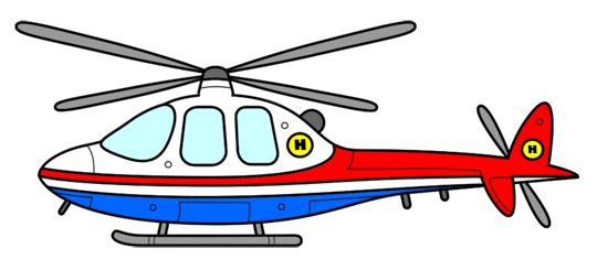 Helicopter clipart free