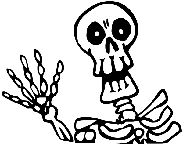 Skeletons Clip Art - The Cliparts