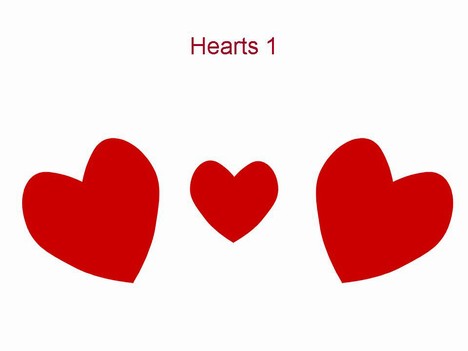 Templates For Hearts - ClipArt Best