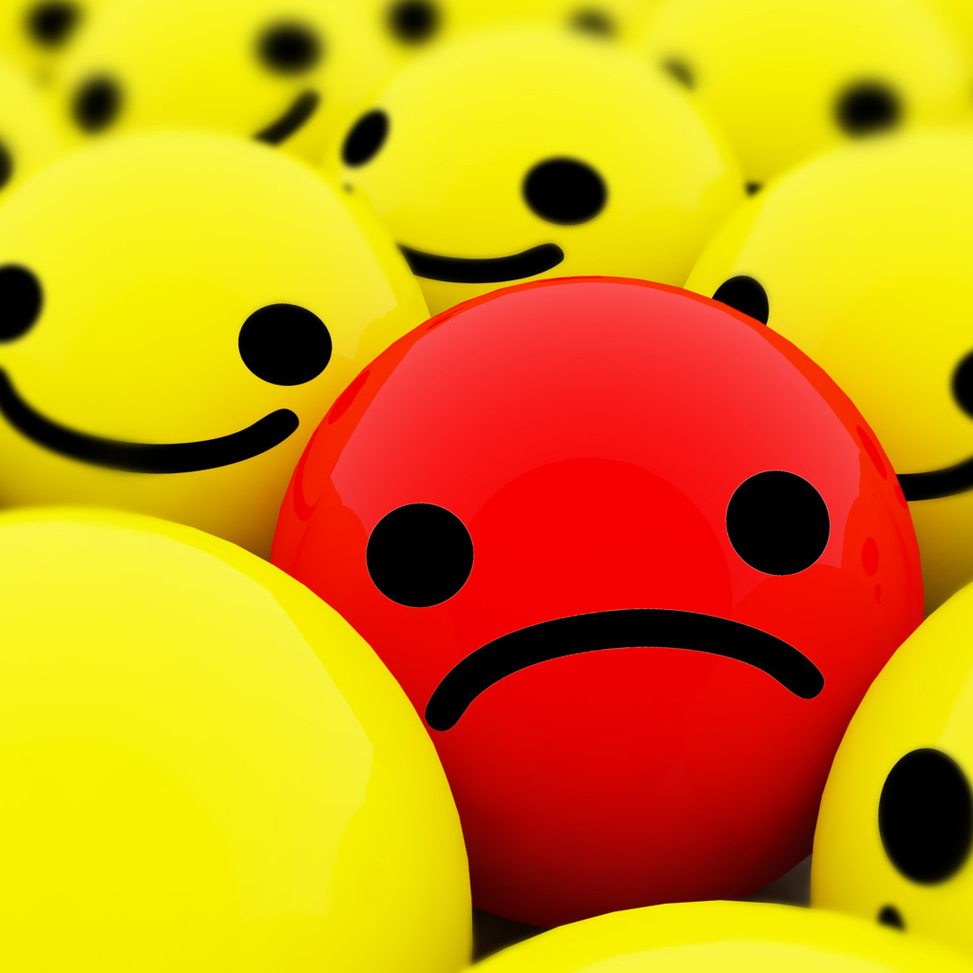 Red Frowny Face Clipart - Free to use Clip Art Resource