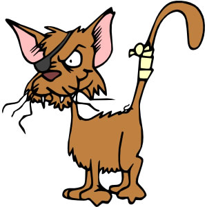 Mean Cat Clipart