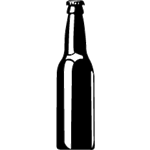 Beer bottle clipart vector