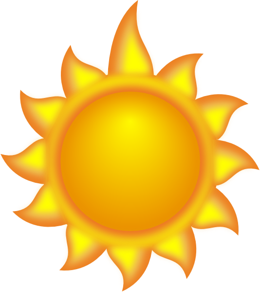 Sun Rays Clipart - Free Clipart Images