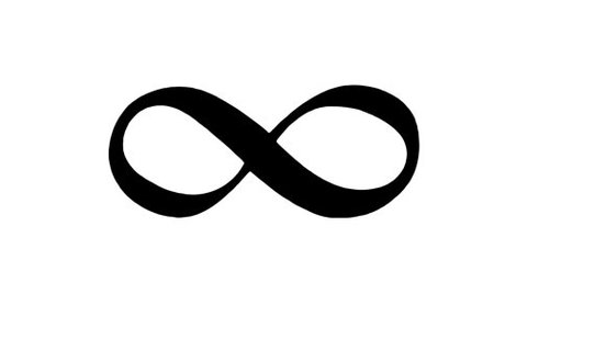 Infinity symbol clipart