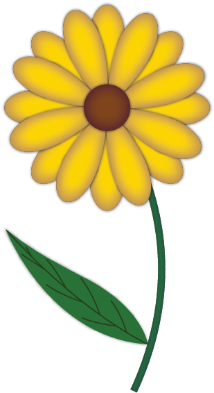 How To Draw A Simple Flower - ClipArt Best