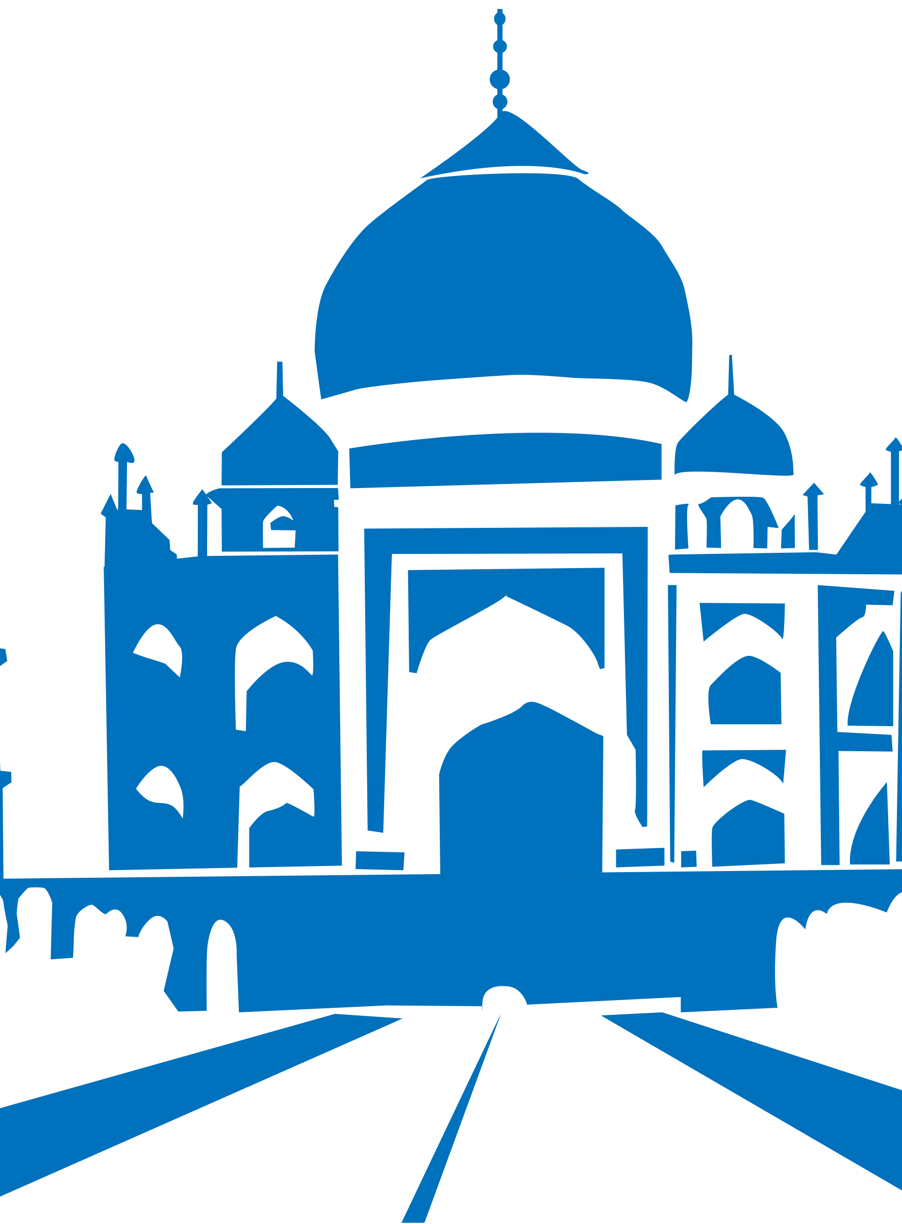 Taj Mahal Clip Art - Tumundografico