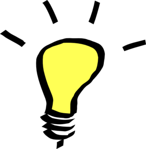 Lightbulb Icon Clip Art - vector clip art online ...