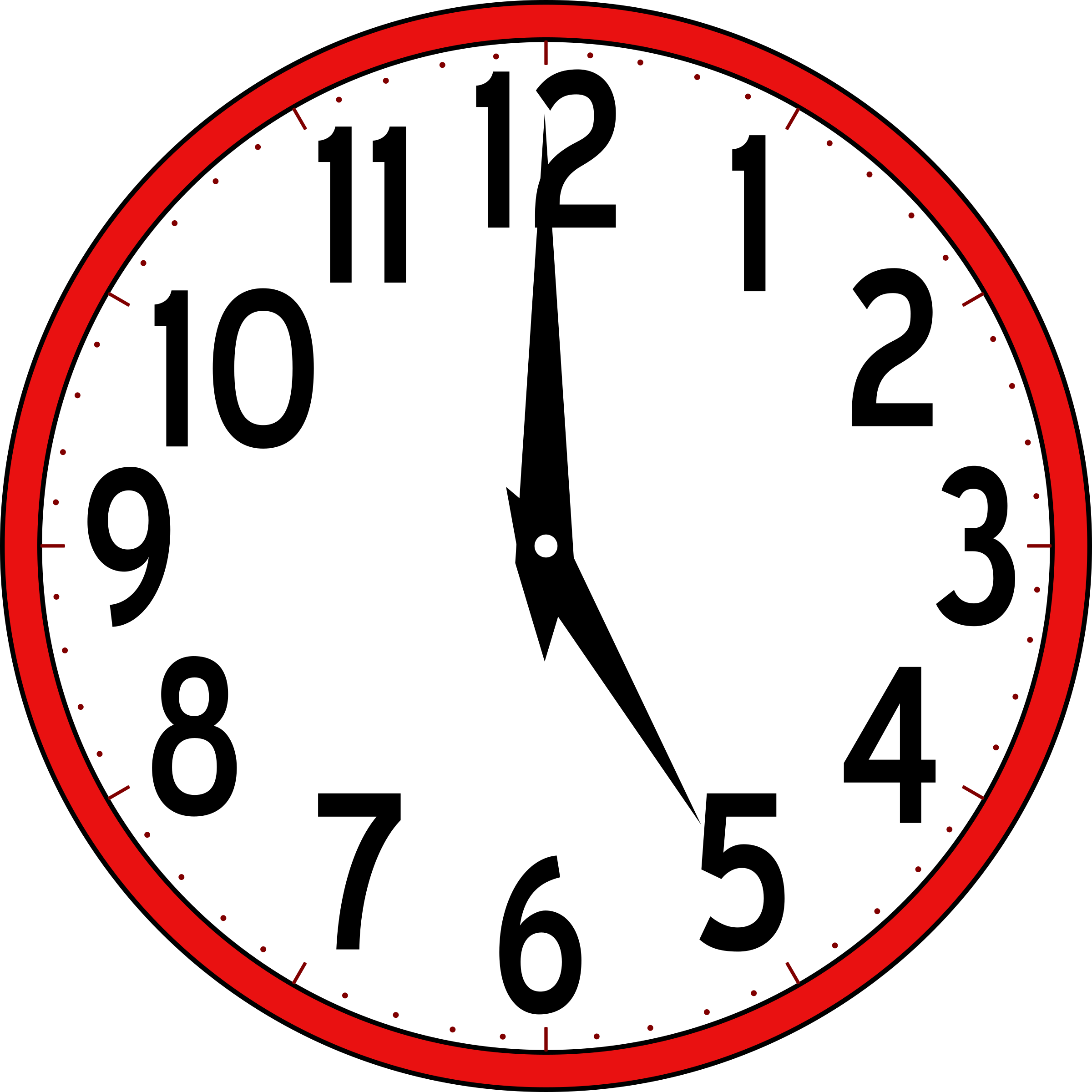 Clock image clipart