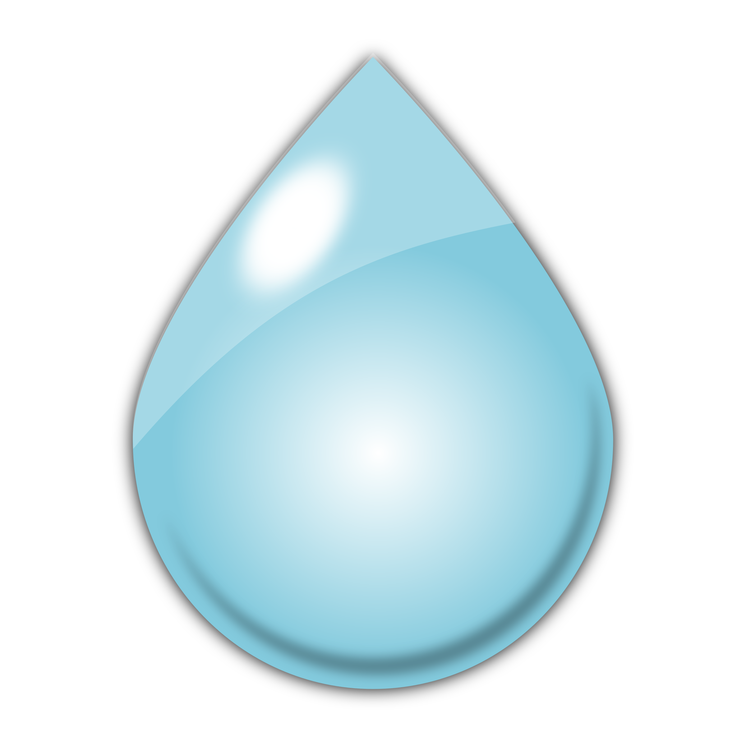 Drawings of raindrops clipart