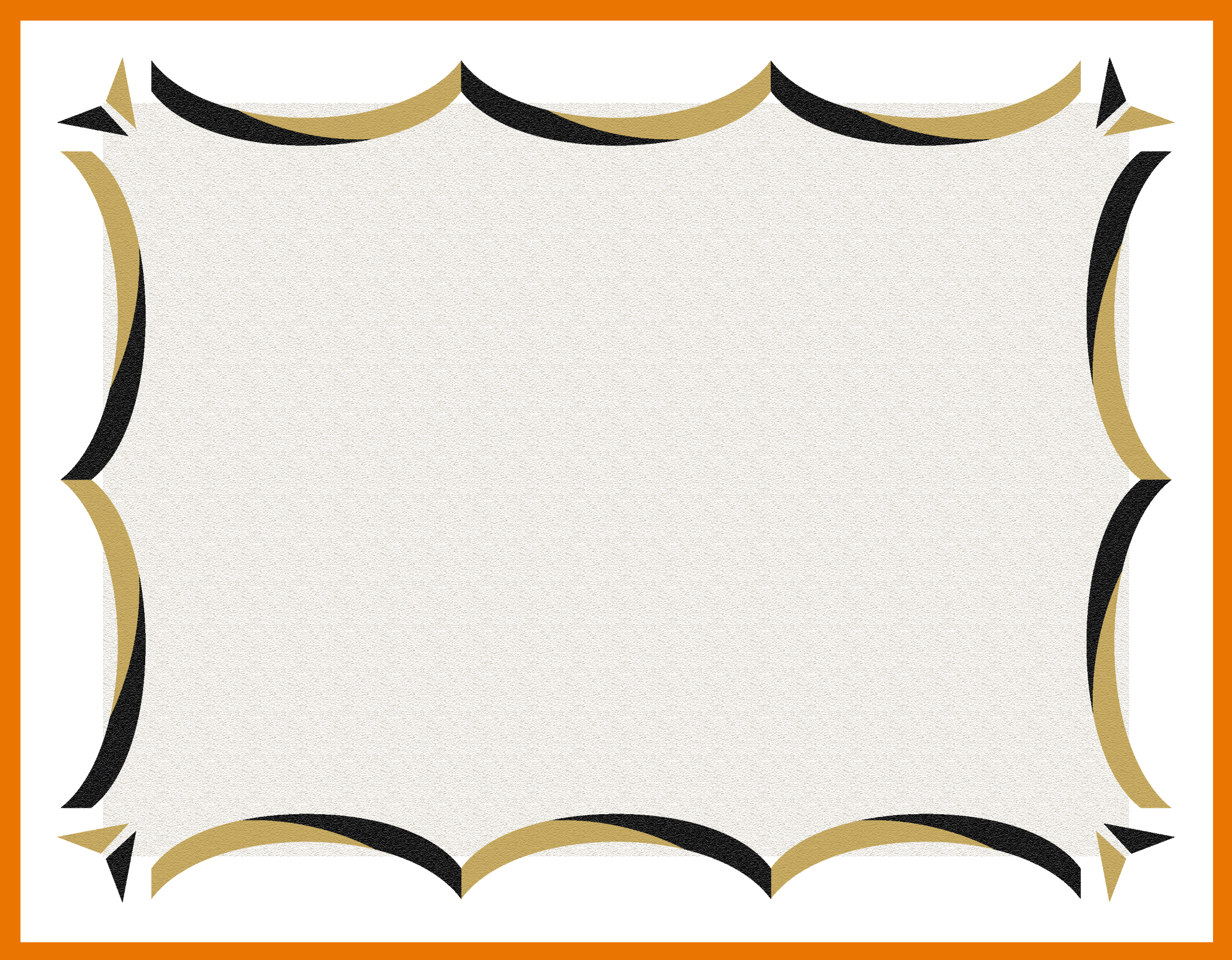 Printable Certificate Templates.Certificate Border 3 Black And ...