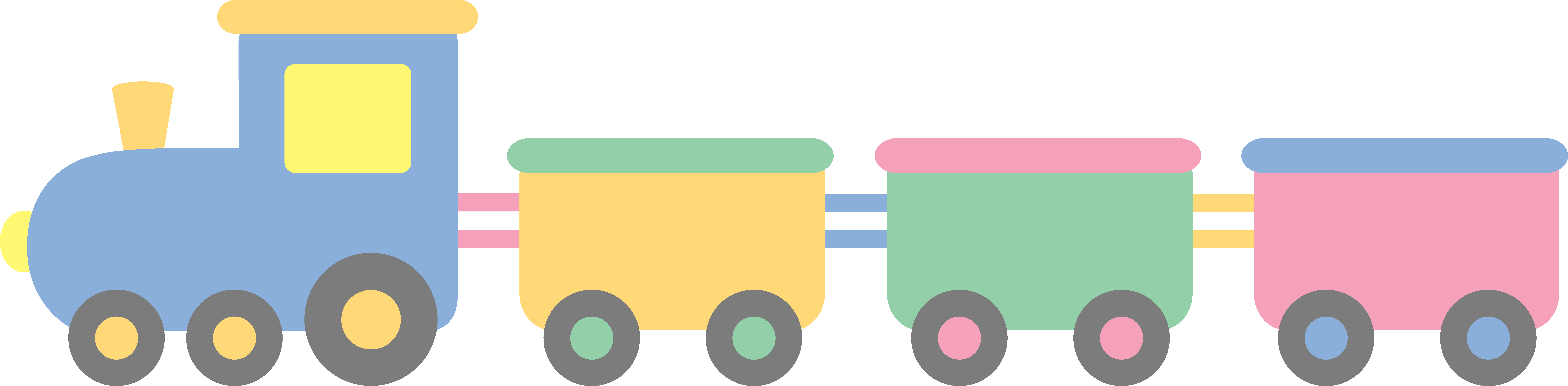 Baby Train Clipart