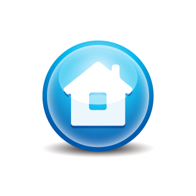 home_5, blue, home, house, icon, 256x256 | designdownloader.