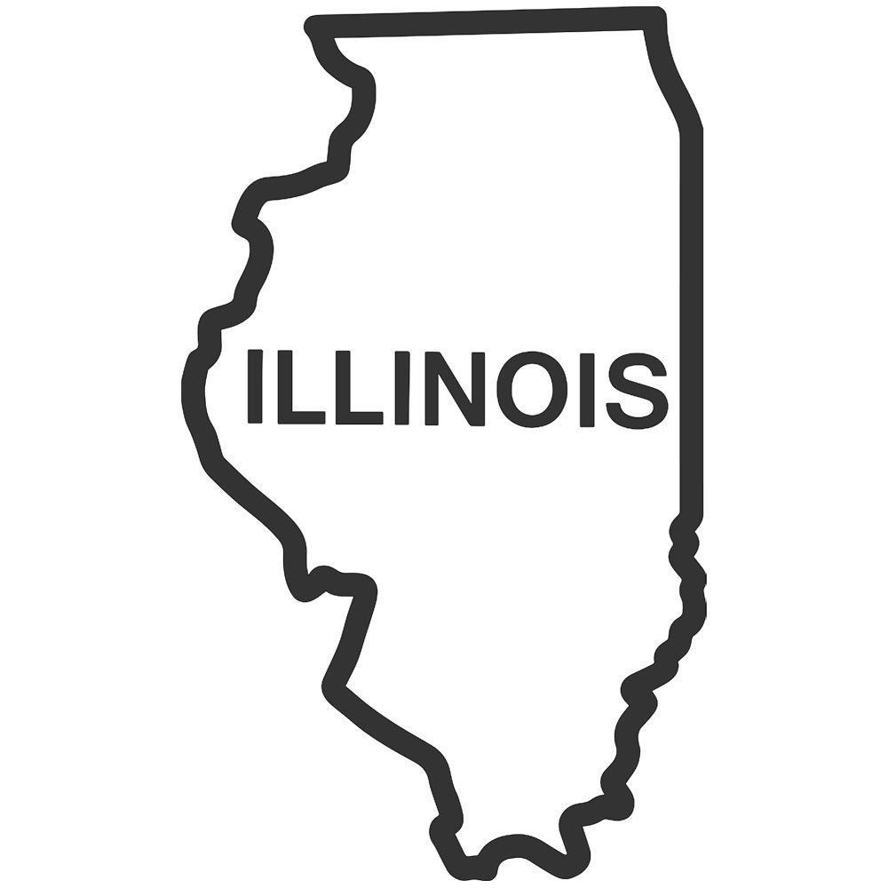 Illinois State Outline ClipArt Best