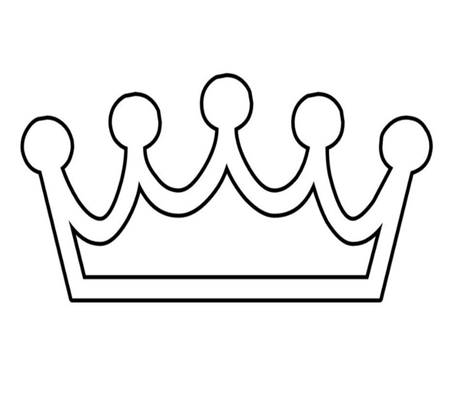 Template Of A King S Crown