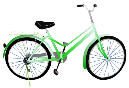 Free clip art bicycles