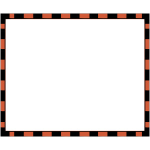 Worldlabel Com Border Orange Black X clip art - Polyvore