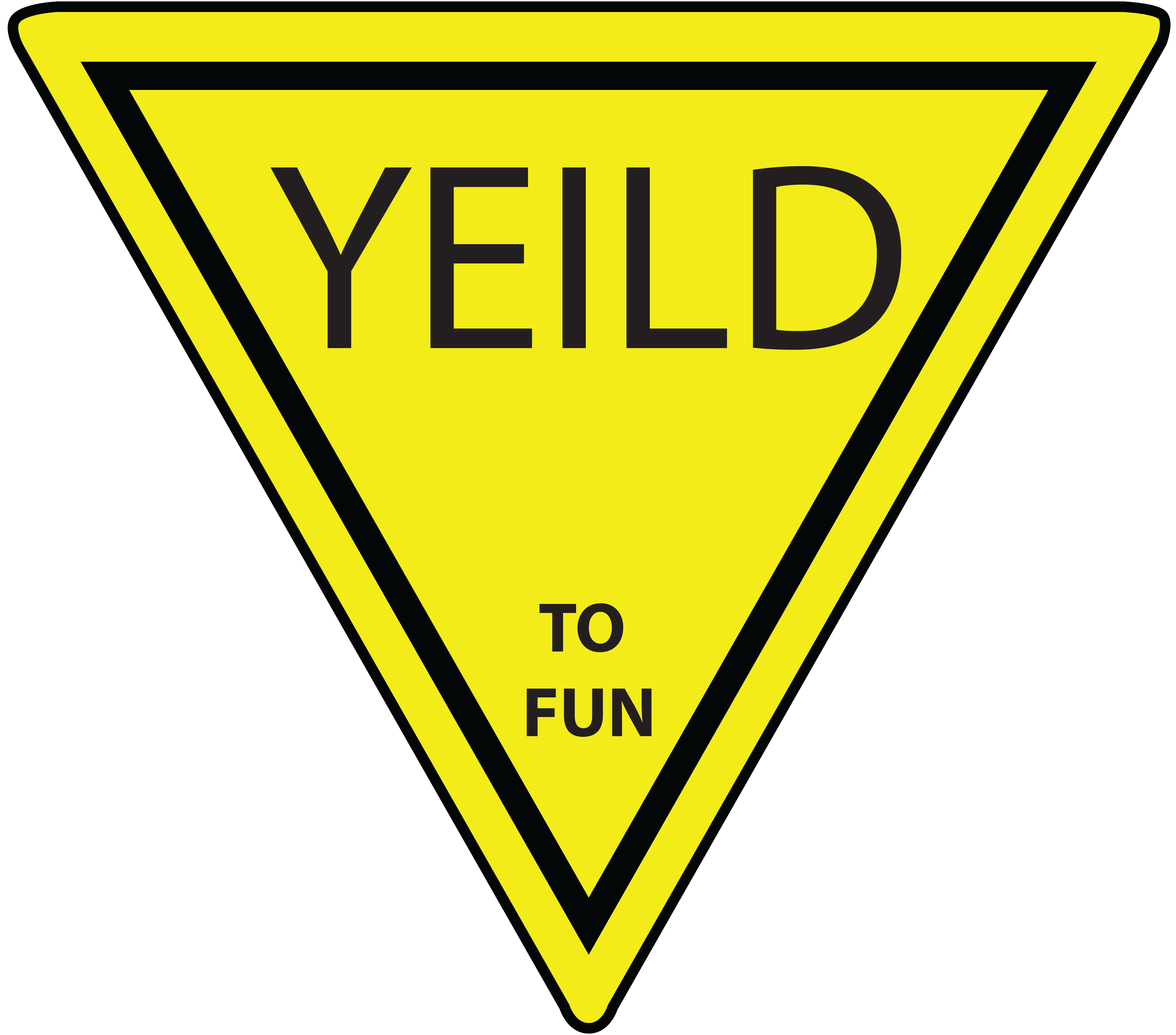 Yield Sign Clipart - Free Clipart Images