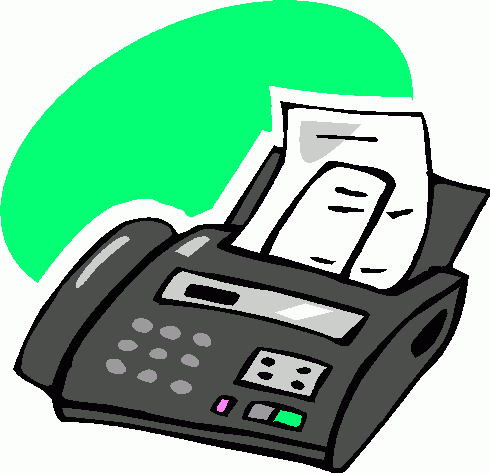 Fax Machine Clipart - Tumundografico