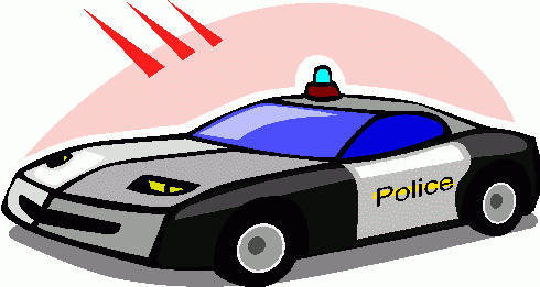 Clipart Police Car - Tumundografico