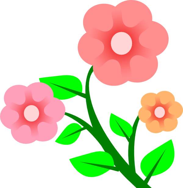 Free flower clip art graphics of flowers for layouts clipartwiz ...