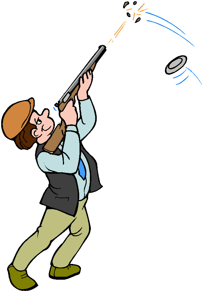 Clay Pigeon Clip Art