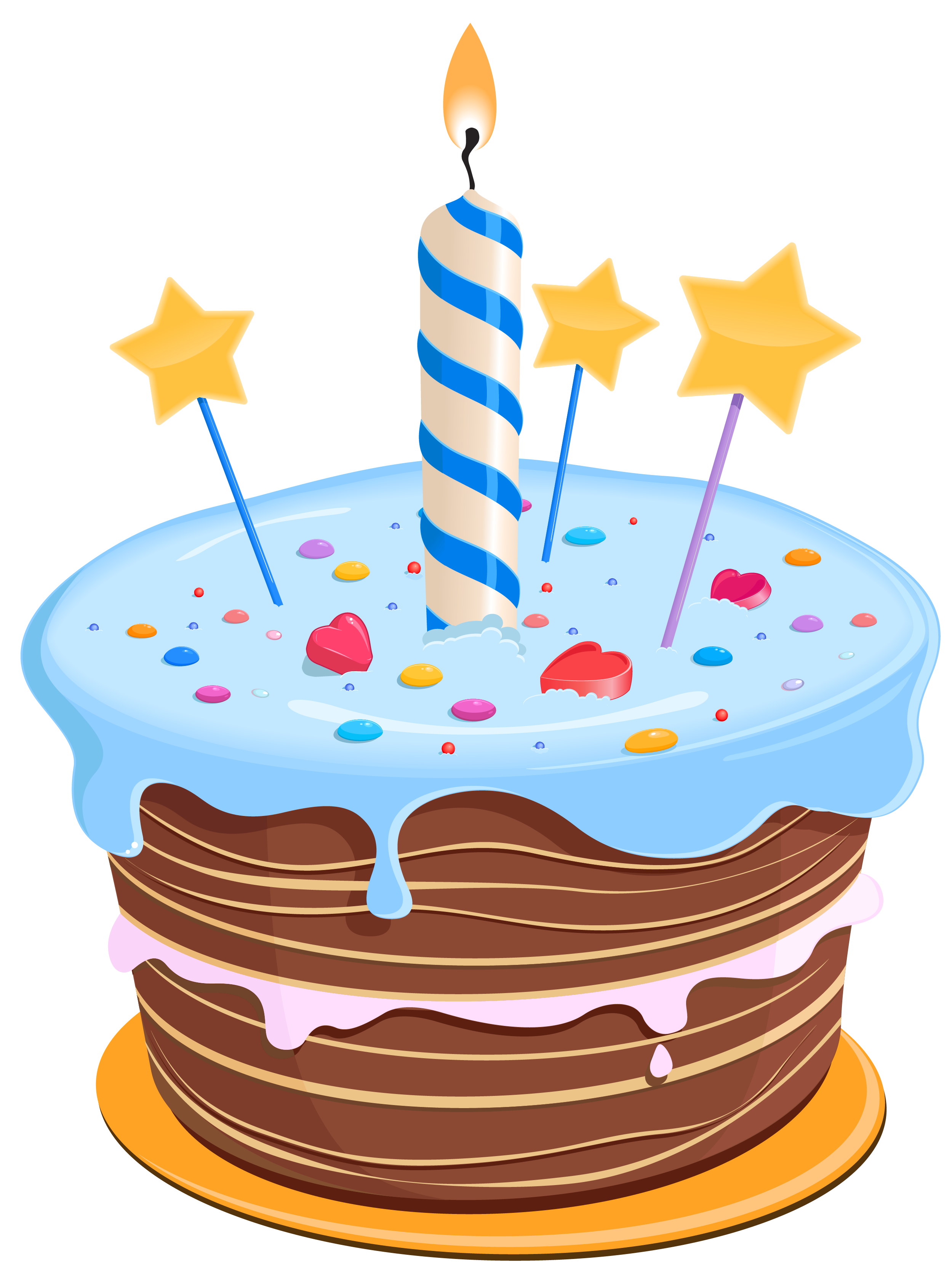 Happy Birthday Cake Clip Art Png