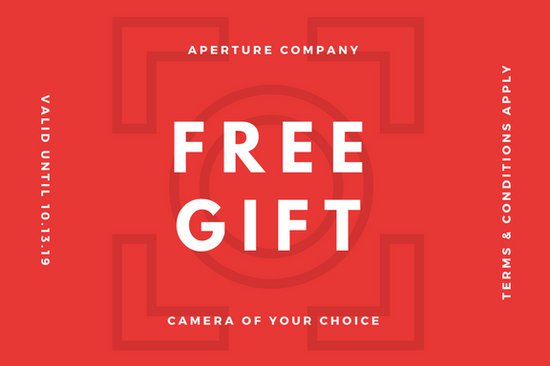 Photography Gift Certificate Templates - Canva