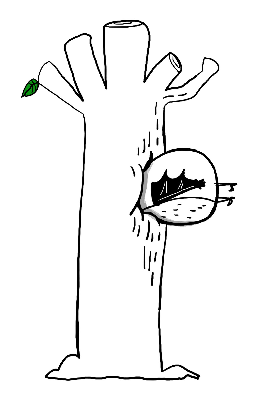 Tree Trunk Template - ClipArt Best