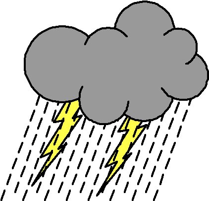 Storm cloud clip art