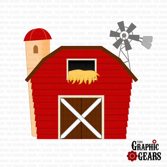 Clipart of barn