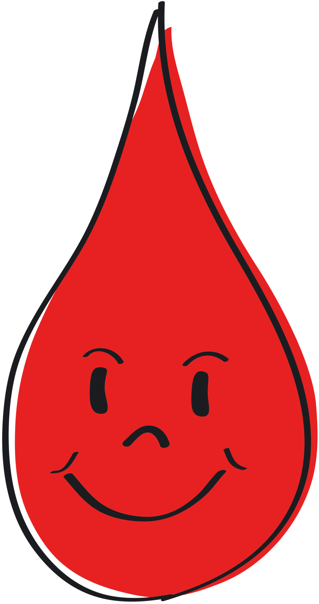 Blood drop clipart