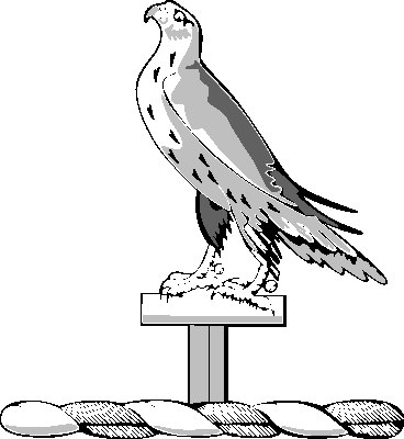 Free Heraldry Clipart - Heraldic clipart falcon_crest2