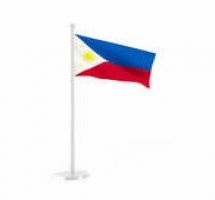 Philippine Flag With People Clipart
