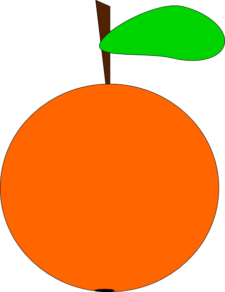 Orange Clip Art - vector clip art online, royalty ...