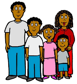 free african american family clip art ...