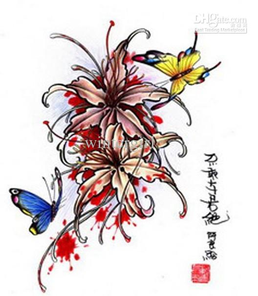 Wholesale Book - Buy Pro Tattoo Butterfly & Flower Book Tattoo ...