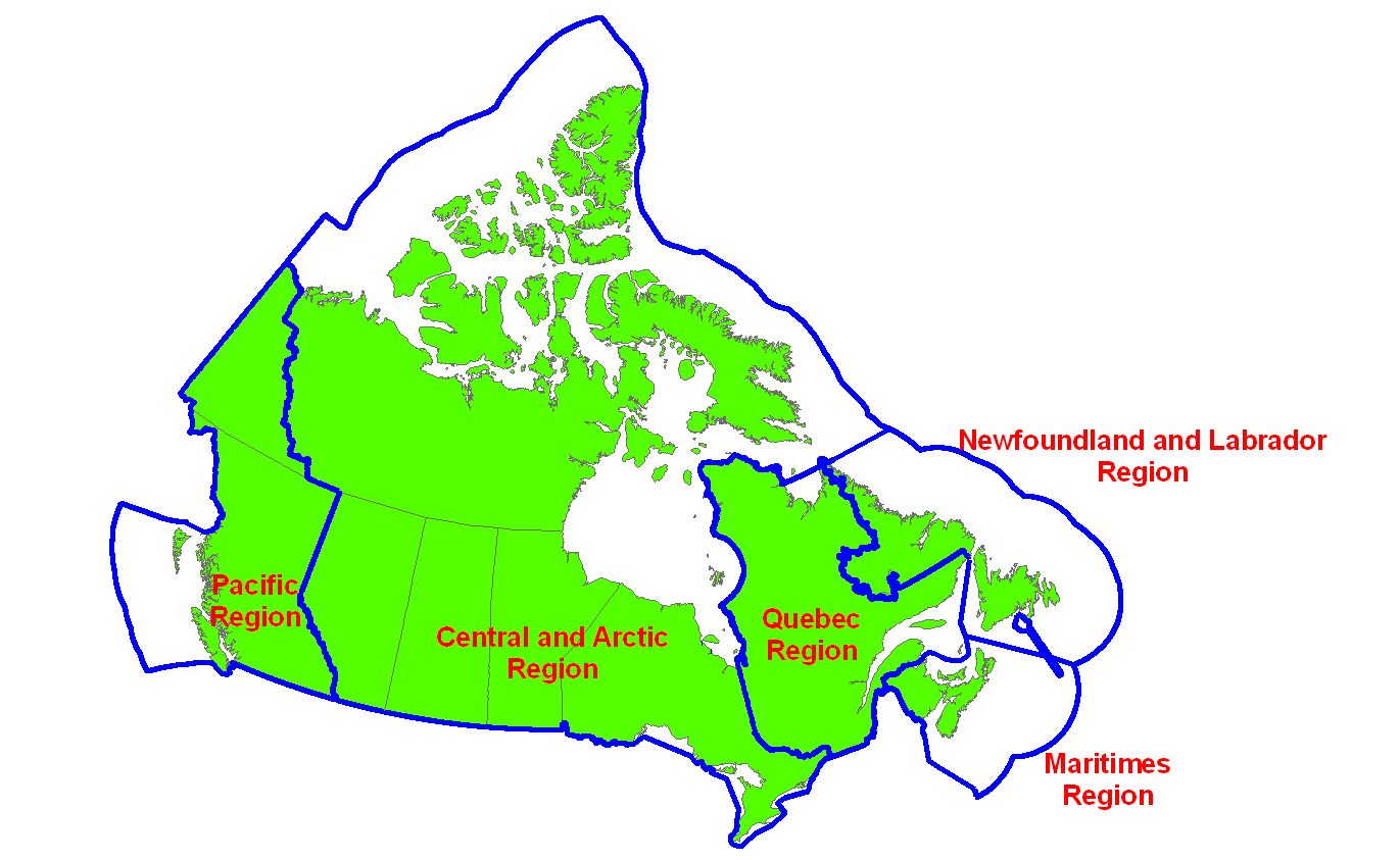 List of Canadian Coast Guard Bases and Stations