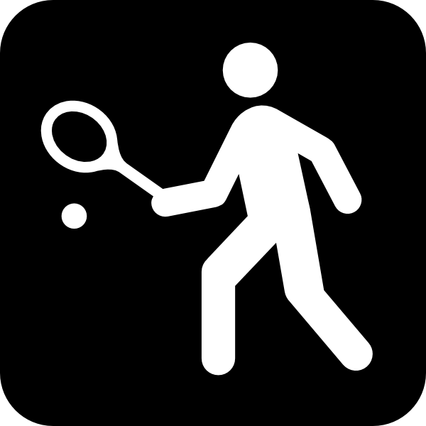 Tennis Or Squah Courts clip art Free Vector