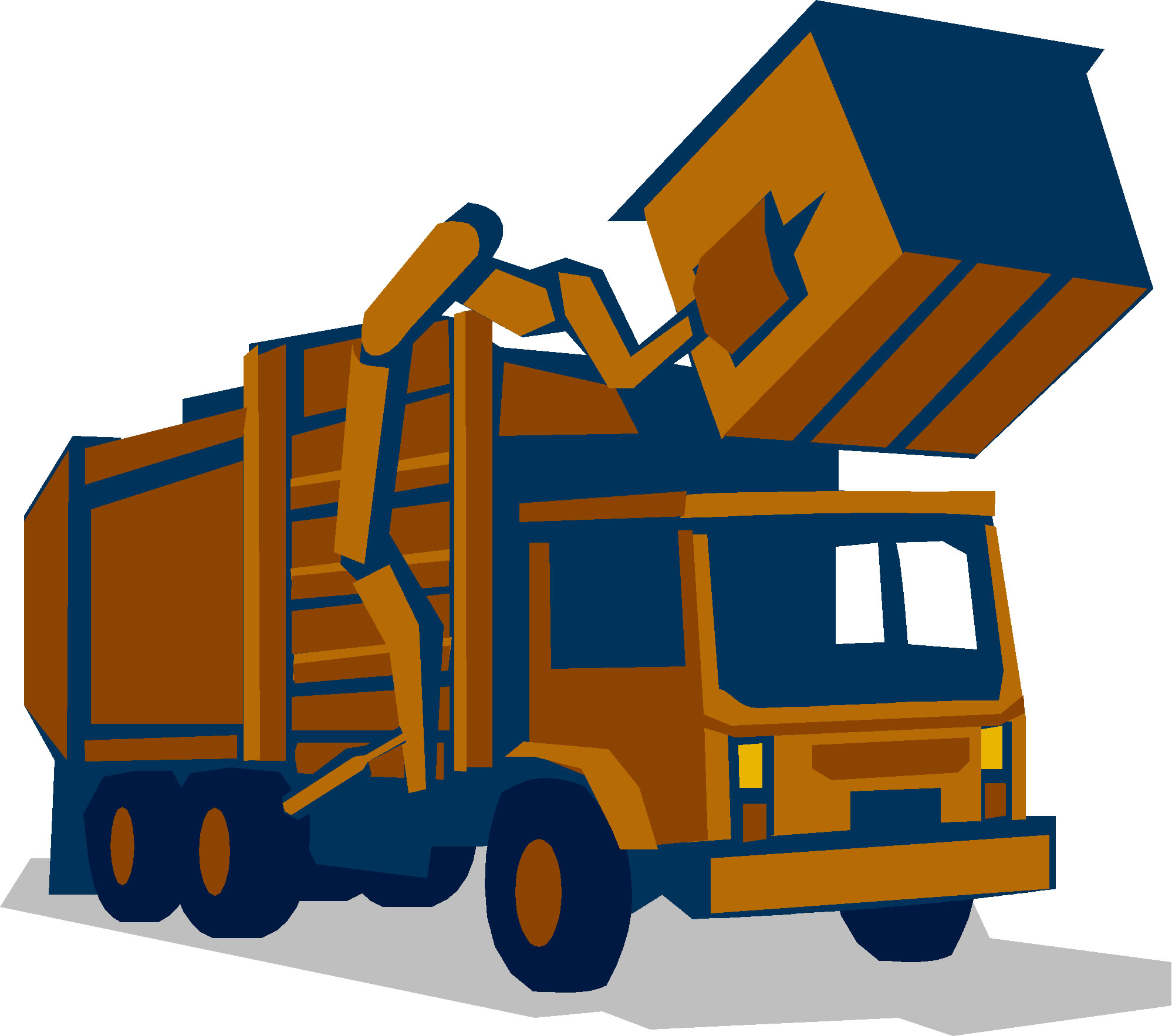 Trash Truck Clipart